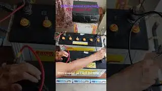 How to connect Double battery into inverter || 1 inverter se 2 बैटरी कैसे कनेक्ट करें