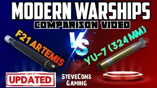 Which is BETTER? F21 Artemis or YU-7 (324mm) Torpedo | MODERN WARSHIPS