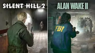 Silent Hill 2 Remake VS. Alan Wake 2 - Physics & Combat Comparison