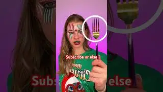 FORK HOLIDAY MAKEUP TREND!? *slay or nay*