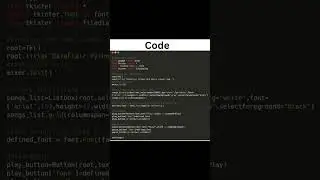 Music Player Using Python 