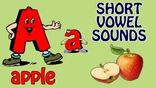 Short Vowel Sounds | Phonic Sounds For Kids | Grammar Lessons | Learning Videos For Kids