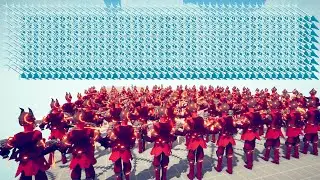 INFERNAL ARMY vs EVERY GOD - Totally Accurate Battle Simulator TABS