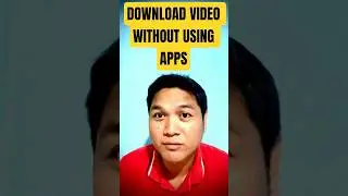 HOW TO DOWNLOAD FACEBOOK VIDEO WITHOUT USING ANY APPS 