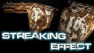 How to paint rust streaks and grim