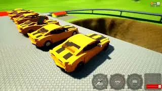 THE ALIENS ARE PLAYING RUSSIAN ROULETTE WITH A UFO IN BRICK RIGS | RPG VS CARS AT BRICK RIGS
