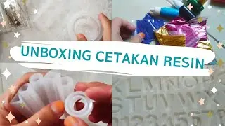 TOKOPEDIA HAUL SHOPEE HAUL - UNBOXING CETAKAN RESIN DAN ALAT BAHAN PELENGKAP