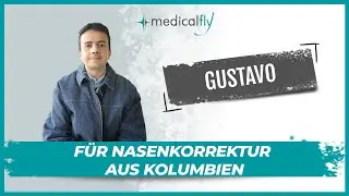 Für Nasenkorrektur aus Kolumbien  #medicalfly #nasenkorrektur