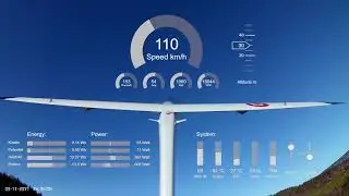 FrSky Telemetry HUD - 302 km/h