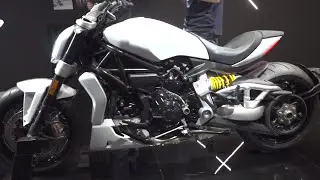 New Ducati XDiavel S in white - Closer Look | EICMA 2017