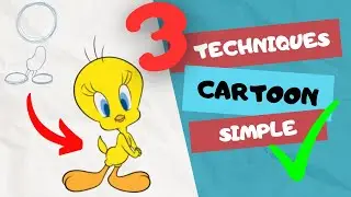 Les bases du dessin de personnage cartoon pour débutant