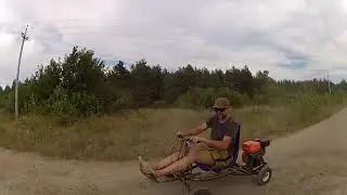 Дрифт на картинге.