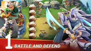 Castle Defender: Hero Idle Defense TD Gameplay Walkthrough (Android,iOS) - Part 1