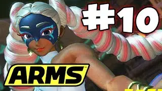 ARMS - Nintendo Switch - Part 10 - Twintelle! (HD Gameplay Walkthrough)