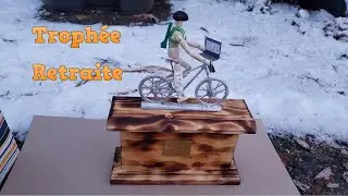 Fabriquer un trophée de retraite coulé en aluminium !