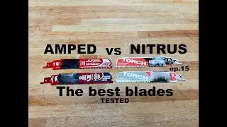 23-41 | Diablo Thick metal Carbide vs Amped Carbide Blades reviewed  | DS0608CF vs DS0608CFA | ep.15