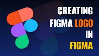 Creating Figma logo in figma | Figma tutorial | Logo