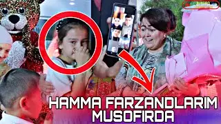 Ҳамма фарзандлари мусофирда ЧИРОЙЛИГИМ ОНАМ // •Бухоро Табриклари
