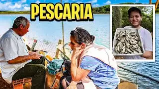 DEU PEIXE - PESCA, LAMBARIS, LIMPEZA E UMA BOA FRITADA