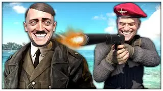 Sniper Elite 4 but I'm a Hitman Who Can't Stop Trolling the Bad German Man