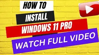 How to install windows 11 pro | Installation of Windows 11 pro | Windows 11
