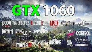 Intel i5 3570 + GTX 1060 3GB Test in 19 Games