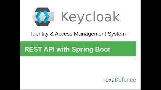 Keycloak REST API with Spring Boot Application
