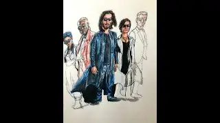 How to draw: The Matrix Resurrections
