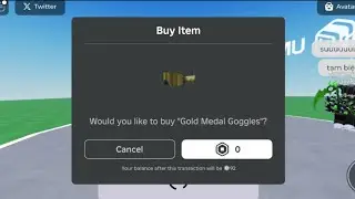 [Free UGC Limited] Gold Medal Goggles 🤑