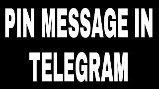 HOW TO PIN MESSAGE IN TELEGRAM || KISI MESSAGE KO UPER KAISE LAGAYE || Digital Miss