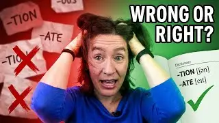 How to pronounce 5 word endings CORRECTLY