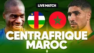 🔴🇨🇫🇲🇦 CENTRAFRIQUE - MAROC LIVE / 🔥🇲🇦DIMA MAGHRIB! / 🚨QUALIFICATION COUPE D'AFRIQUE 2025 / CAN 2025