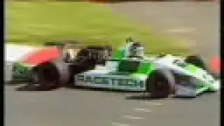 1987 -Birmingham Superprix - Mario Hytten accident