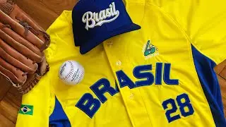 Camisa da Seleção Brasileira de Beisebol nos Jogos Pan-Americanos | Esporte Fujiya