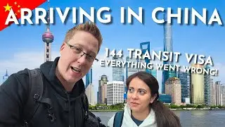 Our STRESSFUL Travel Day to Shanghai (first time in China 🇨🇳)