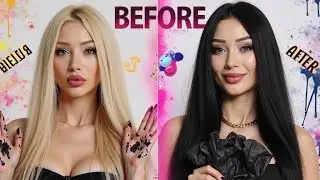 Krapon Kağıtlarıyla Saçlarımı Simsiyah Yaptım