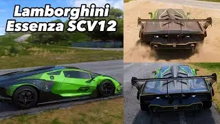Forza Horizon 5 Yeni Güncelleme - Lamborghini Essenza SCV12 Sürüş Testi