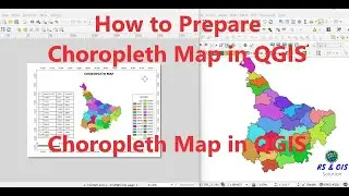 How to Prepare Choropleth Map in QGIS || Choropleth Map in QGIS