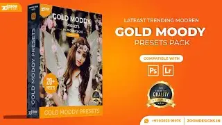 Moody Gold Lightroom Preset | Lightroom Desktop Preset Free XMP  | Lightroom Presets 