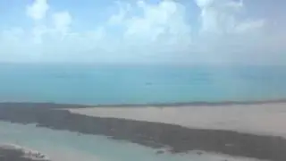 First Class US1737 Landing Providenciales, Turks and Caicos A321