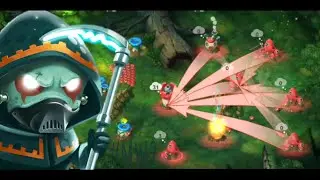 📍Mushroom Wars 2🚩Awesome LeveL in Maximum Difficulty 😮😯😲🤯 #mw2