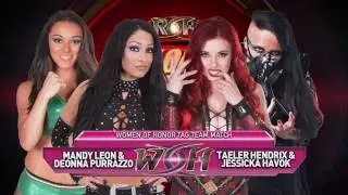 Taeler Hendrix & Jessicka Havok vs. Mandy Leon & Deonna Purrazzo 