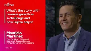 What’s the story with revenue growth as a challenge and how Fujitsu helps?