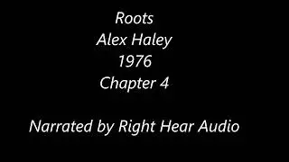 Roots | Alex Haley | Audiobook | Chapter 4 | No Music | Human Narration
