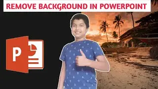 How to remove background from photo in powerpoint