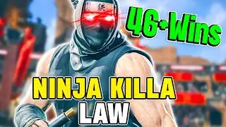 NINJAKILLA’s INSANE 46+ Win Streak with Marshall Law in Tekken 8 Ranked! Reupload