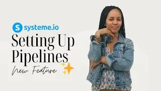 Systeme io Tutorial ‹ How to Setup CRM Pipelines (✨New Feature)