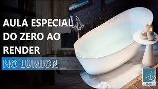 AULA 012 - COMO CRIAR ESSA CENA DO ZERO AO RENDER NO LUMION