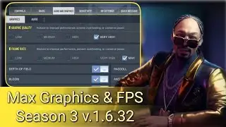 Unlock Max Graphics and Max FPS Season 3 | Call of Duty Mobile