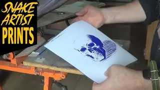 Paper Cut Screen Print